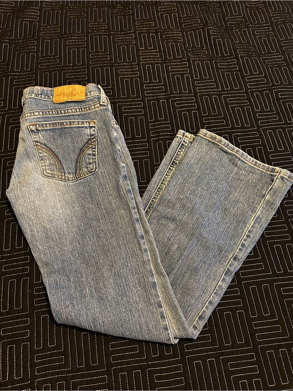 Hollister Light Blue Straight Leg Jeans